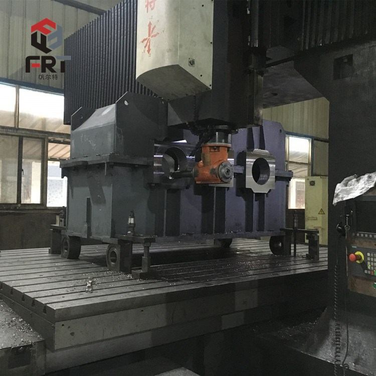 厂家非标定制加工大型焊接件减速机壳体6米镗床镗孔加工