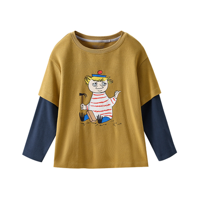 亲子款！100%棉耐机洗