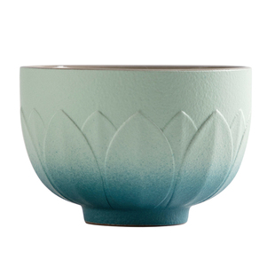 叁旬锦绣莲华主人杯茶杯创意陶瓷单杯家用个人喝茶专用高档品茗杯