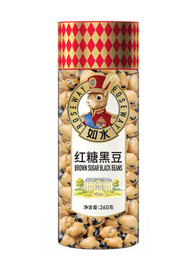 如水红糖黑豆260g下酒小零食追剧
