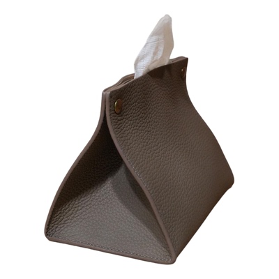 100%真牛皮抽纸盒小众纸巾盒高级