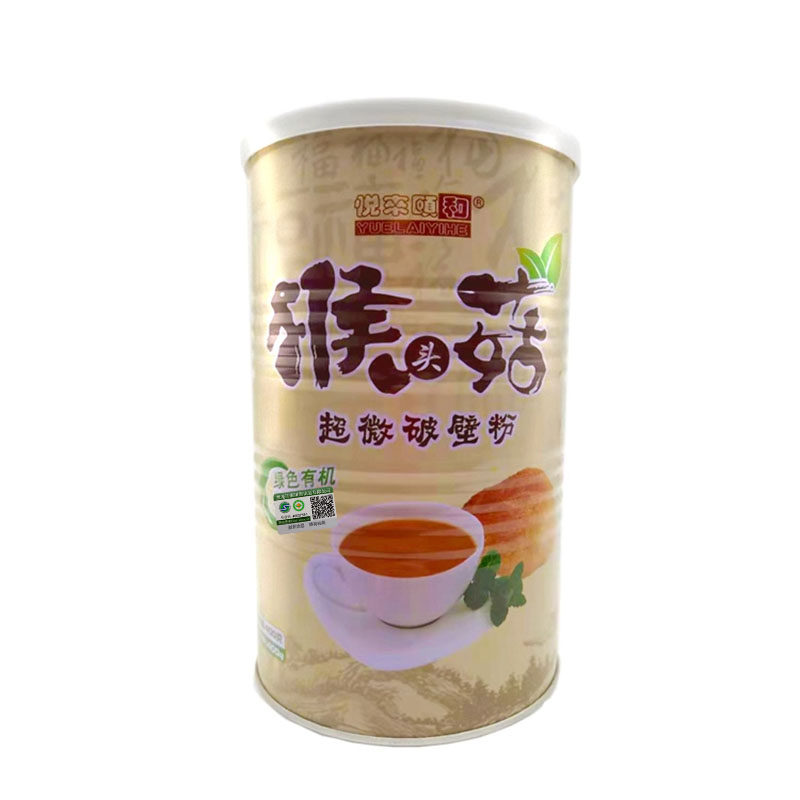 悦来颐和长白山有机猴头菇粉营养纯粉东北食品400g包邮