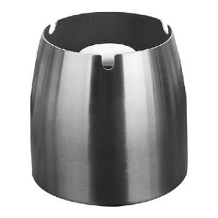 防风烟灰缸不锈钢带盖密封个性家用防飞灰餐厅酒店烟蛊大号定制