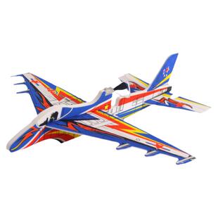 儿童户外手抛充电电动泡沫滑翔飞机拼装航模战斗机飞行器玩具礼物