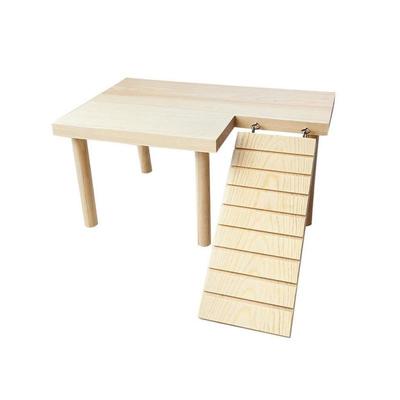 仓鼠平台二层造景金丝熊玩具