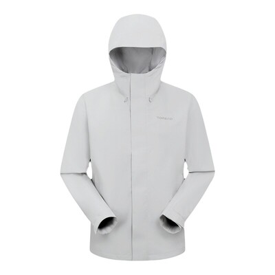 探路者硬壳冲锋衣男女暴雨级防水单冲2L压胶防风户外徒步登山外套