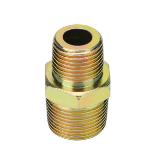 高压液压油管接头直通英制液压管碳钢对外丝2分3分4分6加厚