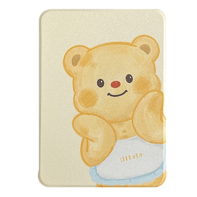 卡通可爱小熊适用苹果ipad保护套