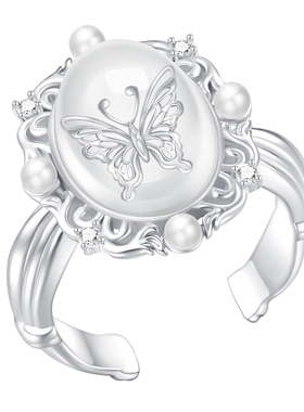 Songette「美神降临」白水晶戒指