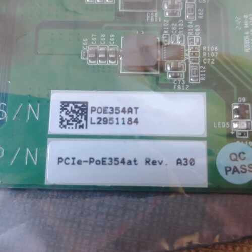 议价PCIe-PoE354at工业采集卡，原装正品，型号清晰