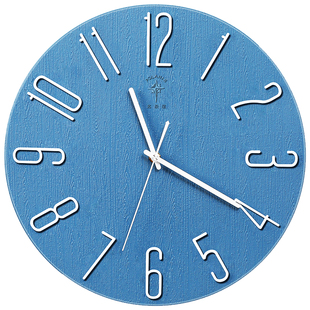 北极星挂钟客厅家用时尚轻奢钟表现代简约电子时钟挂墙石英钟挂表