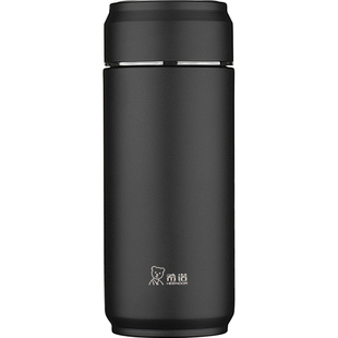 希诺保温杯男款304不锈钢大容量商务水杯办公室女车载便携茶杯