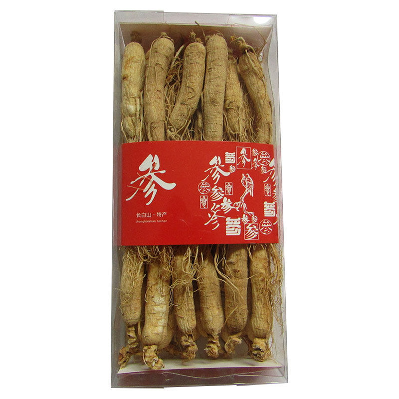 长白山人参东北整枝六年根生晒参