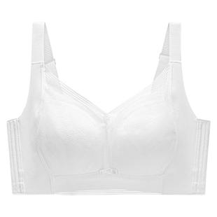 超薄款内衣女士大胸显小聚拢收副乳防下垂大码调整型全罩杯文胸罩