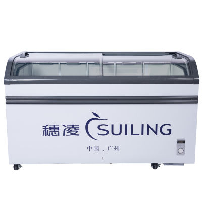 穗凌卧式冰柜组合速冻