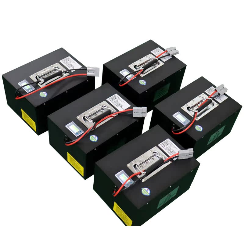 定制AGV小车24V/48V磷酸铁锂电池设备电瓶大电流输出