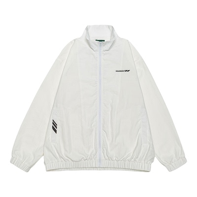 【塔丝隆105g轻薄防泼水】男装厚板印花宽松休闲户外夹克外套春秋