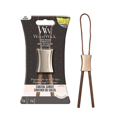 WoodWick车载香薰高档摆件清香