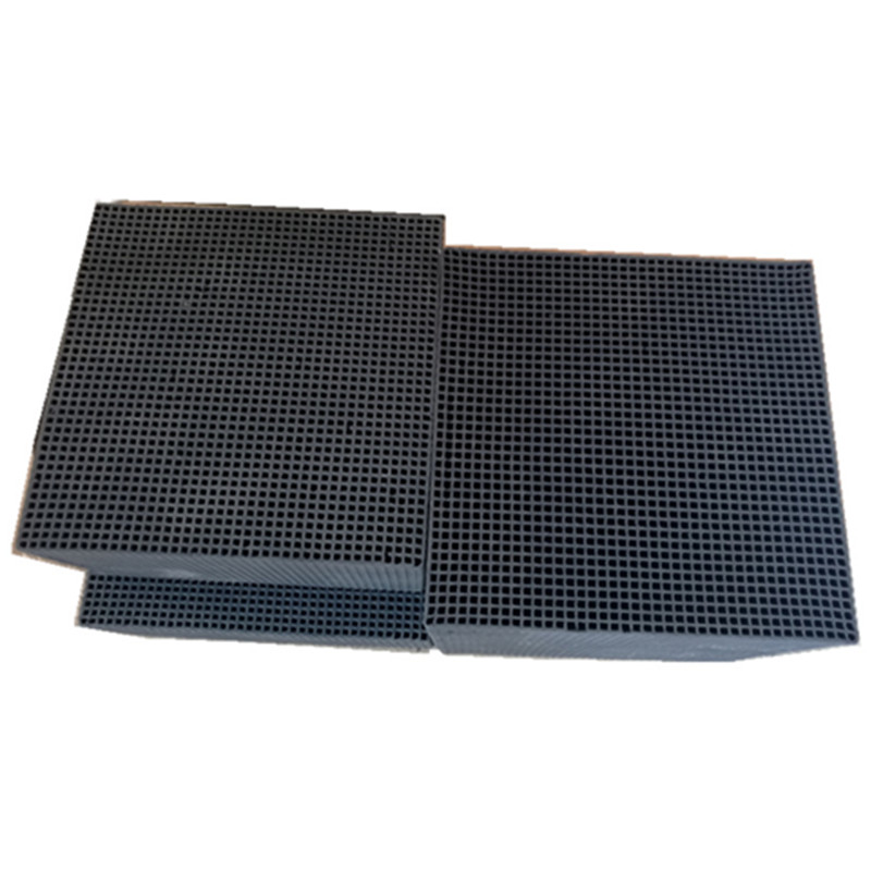 蜂窝活性炭工业VOC过滤喷烤漆房光氧环保箱废气处理方块状防水碳