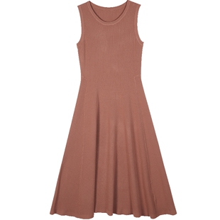 Lavinia优雅气质连衣裙春秋新款收腰显瘦简约背心裙内搭裙子