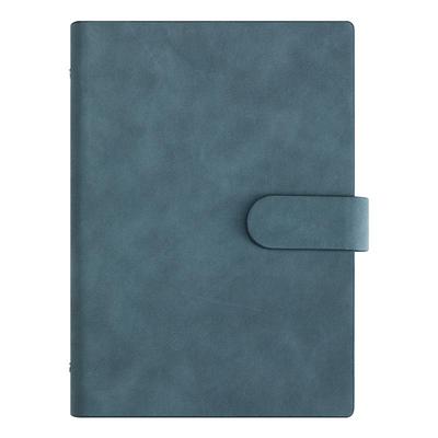 法拉蒙A5搭扣活页本可拆卸简约复古记事本羊巴笔记本子b5商务会议办公记录本定制印logo大学生考研加厚日记本