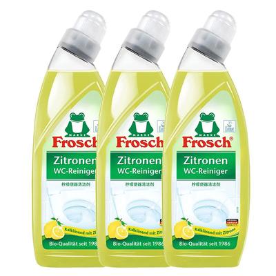 德国进口，Frosch 菲洛施 柠檬清香型洁厕灵750mL*3瓶