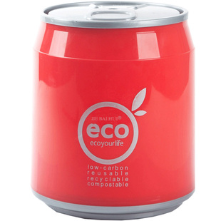 按压式垃圾桶有盖塑料家用创意时尚可乐罐厨房卧室客厅卫生间纸篓