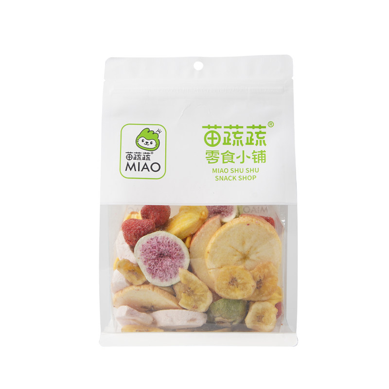 苗蔬蔬鲜食综合水果脆短保网红混合果干烘焙搭配办公追剧解馋零食