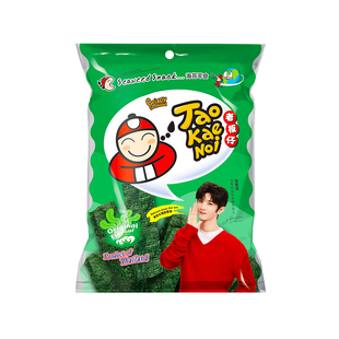 陈哲远代言TaoKaeNoi老板仔旗舰店泰国进口儿童即食脆海苔28g*6袋