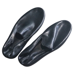 轻奢范！手工水洗马皮！巨轻薄透气舒适！油亮肉感套脚休闲皮鞋男