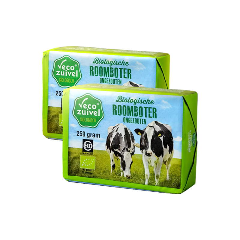 【250g】Organic grass fed butter乐荷有机草饲黄油荷兰进口无盐