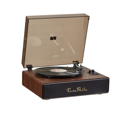 洛斯贝拉动磁黑胶唱片机高货礼物