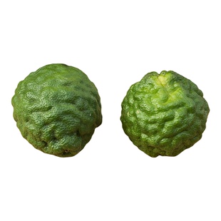 新鲜泰国粗皮柠檬 两粒装80g马蜂橙皱皮柠檬香味浓郁奶茶餐饮调味