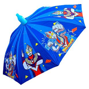儿童雨伞幼儿园卡通长柄可爱晴雨伞小学生男女童小孩宝宝安全轻便