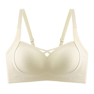 2026新款软支撑内衣女聚拢小胸无钢圈轻薄款上托防下垂防外扩文胸