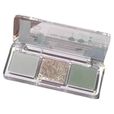 薄荷青柠妆绿色眼影好清新哦