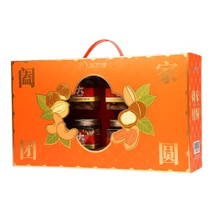 新农哥大颗粒坚果礼盒阖家团圆1210g新年团购送礼休闲零食tk