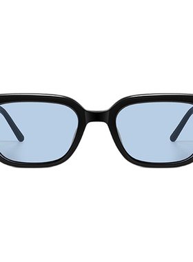 2025新款gm墨镜男方形时尚太阳镜加宽大号大脸防紫外线蓝色眼镜女