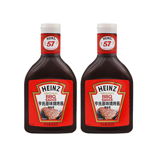 亨氏原味烧烤酱600g*2 BBQ烧烤美式烤肉酱烤肉搭档餐饮装商用饭店