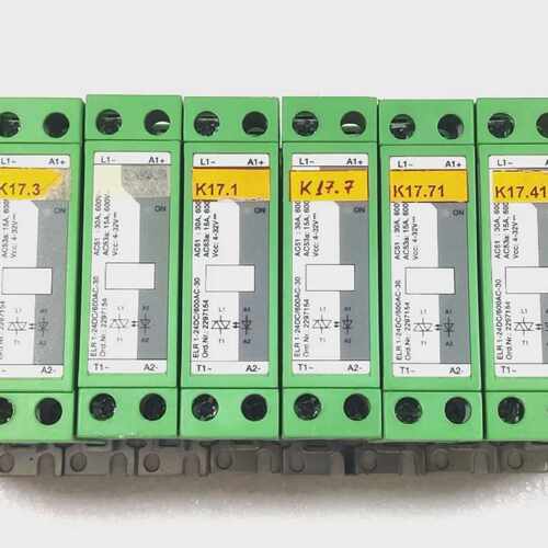PHOENIX CONTACT ELR 1-24DC/600AC-30 SOLID STATE RELAY 229715