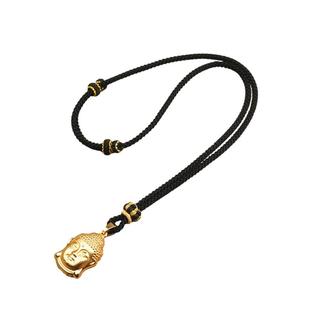 手工编织半成品挂坠吊坠挂绳金佛黄金玉坠蜜蜡项链挂件绳男女款