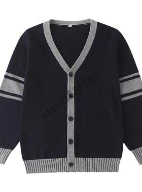 中小学生校服儿童毛衣针织外套