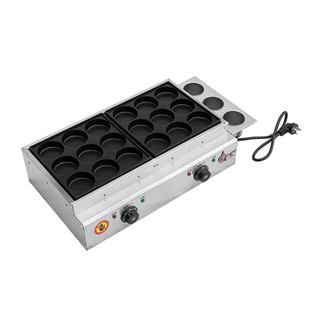 鸡蛋汉堡机摆摊商用电加热恒温家用燃气烤肠章鱼小丸子可替换烤盘