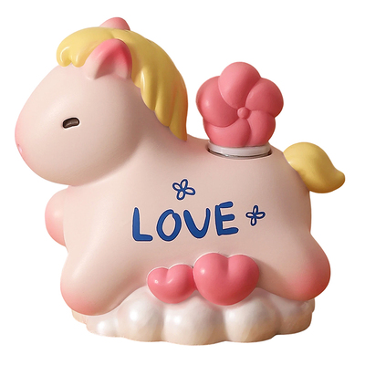 可爱新年生肖马年吉祥物桌面摆件