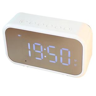 闹钟学生专用起床神器表摆台式桌面高颜值电子时钟大音量蓝牙音响