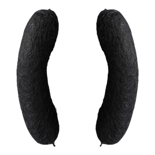 儿童汉服假发古风盘发发髻秃子乐发包女童古装假发两侧薄款牛角包