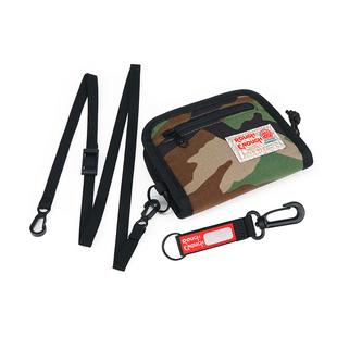 RGH 防水拉链小钱包男青少年户外运动硬币零钱包卡包学生迷彩银包