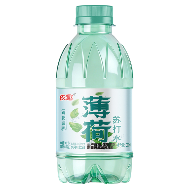 薄荷苏打水整箱24瓶无糖弱碱