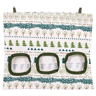 新品兔子干草袋喂草器豚鼠草架草盒装龙猫吃草包防浪费悬挂式草架