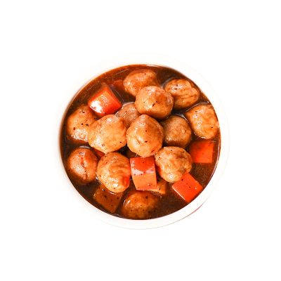 捷百味黑椒肉丸常温料理包